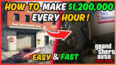 fastest ways to make money gta online